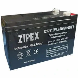 باتری 12 ولت 7 آمپر زیپکس zipex