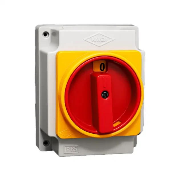 کلید ایزولاتور کاوه مخصوص کولر گازی 25 آمپر