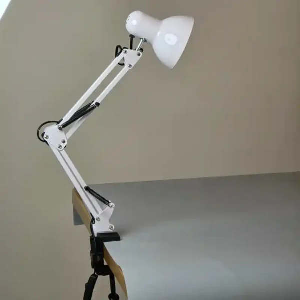 چراغ مطالعه مدل E27-DOUS به همراه گیره اتصال به لبه ی سطوح - Image 14