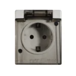 پریز برق ارت دار فردان الکتریک مدل روکار بارانی