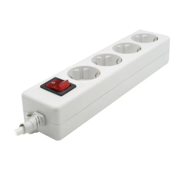 رابط چهارخانه برق فردان الکتریک ارت دار مغزی چینی کابل 2 متری - Image 3