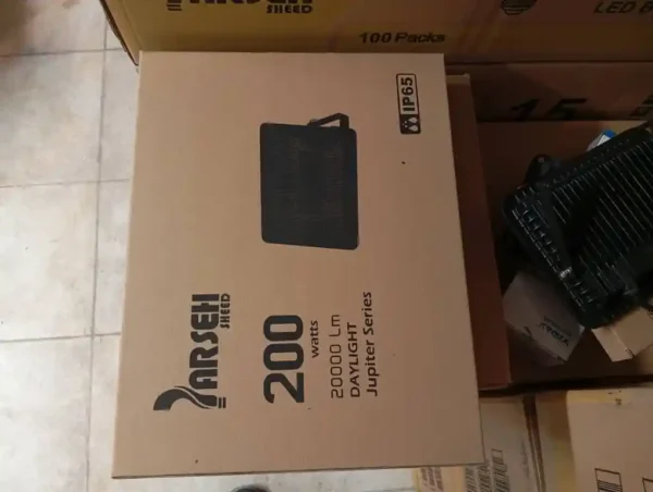 پروژکتور 200 وات پارسه شید مدل ژوپیتر | IP65 - رنگ نور مهتابی - Image 7