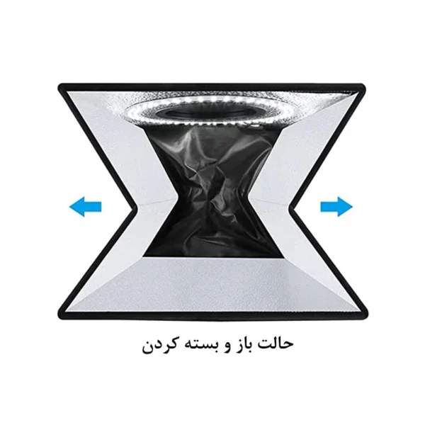 چادر عکاسی پلوز مدل Folding Portable ابعاد 40x40 سانتی متر - Image 10