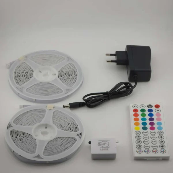 ریسه ال ای لومیز مدل SmartStrip-44key-40m bluetooth به همراه ریموت - Image 3