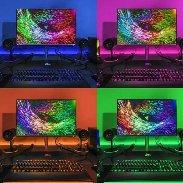 ریسه ال ای لومیز مدل SmartStrip-44key-40m bluetooth به همراه ریموت - Image 11