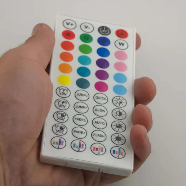 ریسه ال ای لومیز مدل SmartStrip-44key-40m bluetooth به همراه ریموت - Image 6