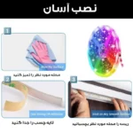 ریسه ال ای لومیز مدل SmartStrip-44key-40m bluetooth به همراه ریموت - Image 14