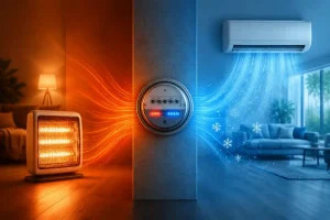 آیا تولید گرما برق بیشتری می‌خواهد یا تولید سرما؟