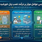درآمد نصب پنل خورشیدی چقدرست؟+استخدام نصاب