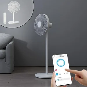 معرفی ۱۰ پنکه شارژی پرفروش در زمان قطعی برق 8 پنکه شارژی ایستاده شیائومی مدل Smart Standing Fan 2 Pro