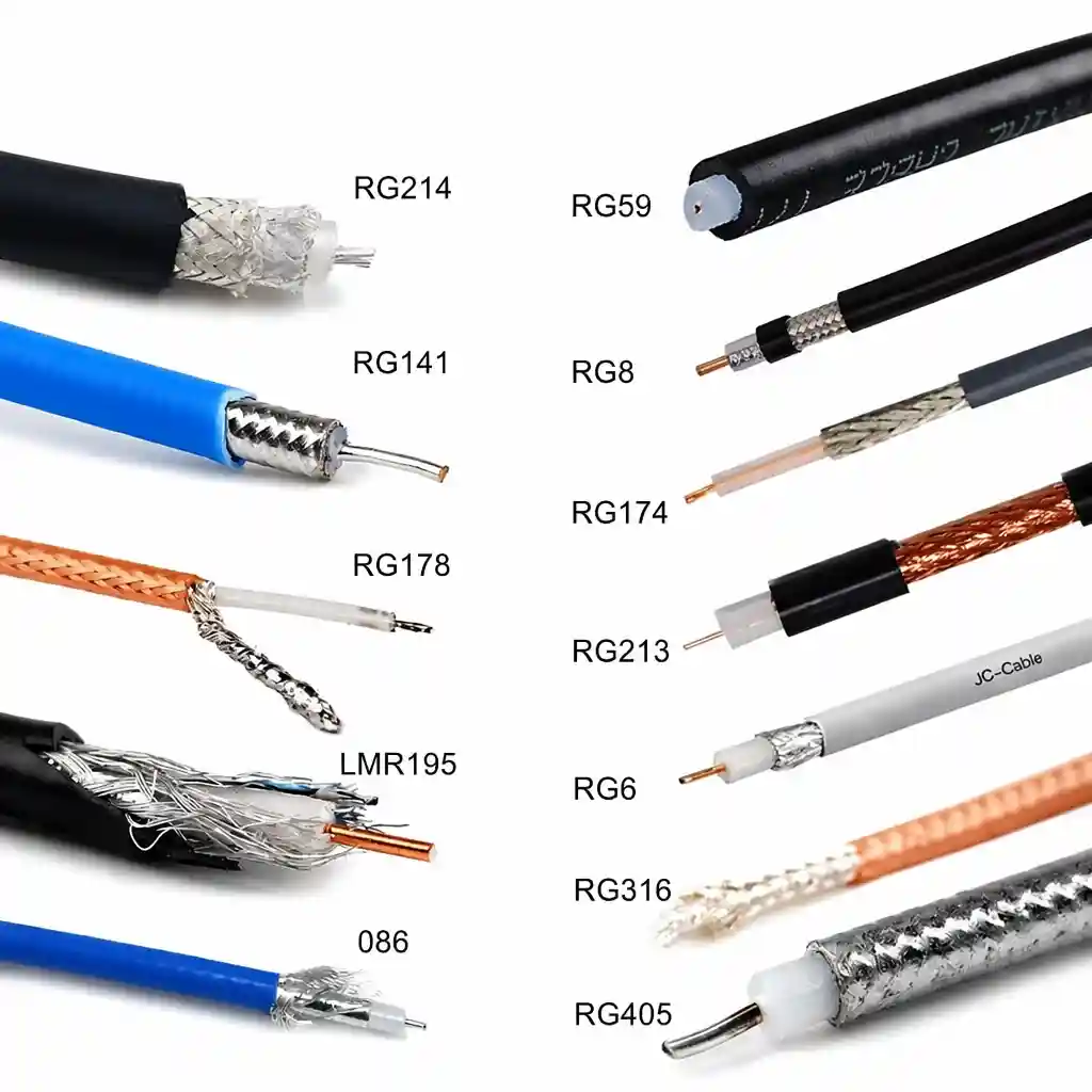 کابل RG چیست؟ آشنایی کامل با انواع آن و تفاوت RG6 با RG59