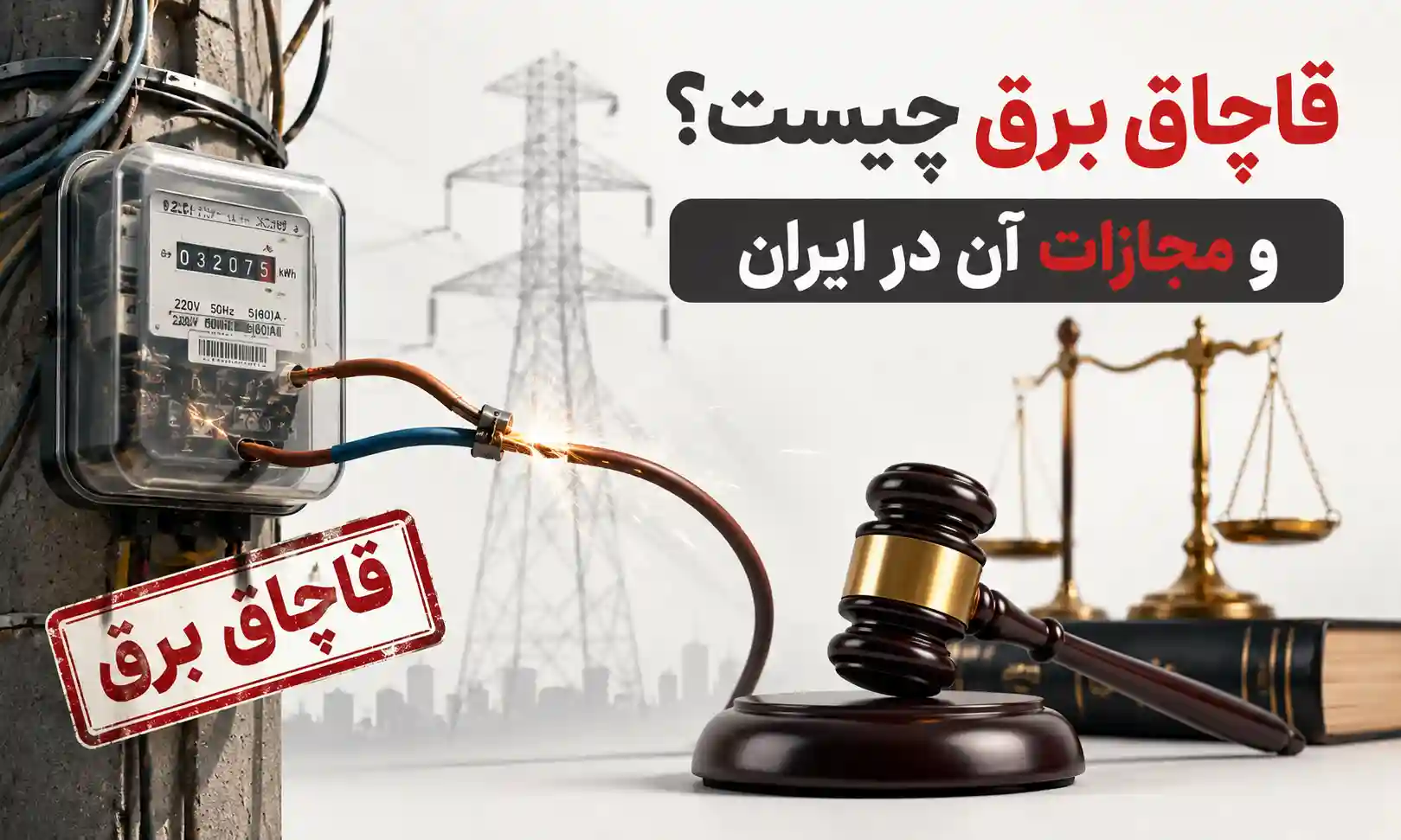 قاچاق برق چیست؟ و مجازات آن در ایران