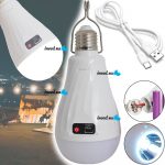لامپ حبابی شارژی(اضطراری) LED Z-727 - Image 2