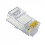 سوکت شبکه CAT6 مدل RJ45 بسته 100 عددی