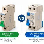 تفاوت کلید محافظ جان و فیوز مینیاتوری چیست؟