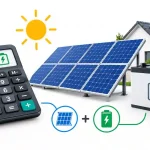 محاسبه آنلاین تعداد پنل خورشیدی و ظرفیت باتری